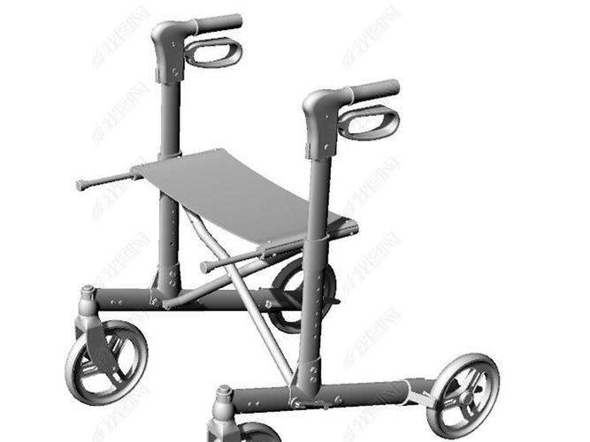 原创手扶可折叠轮椅轮椅日用品犀牛模型obj模型版权可商用